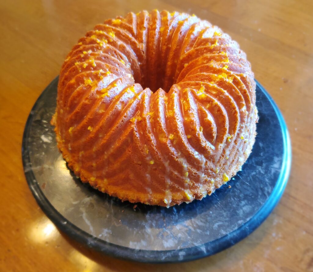 Orange Pound Cake