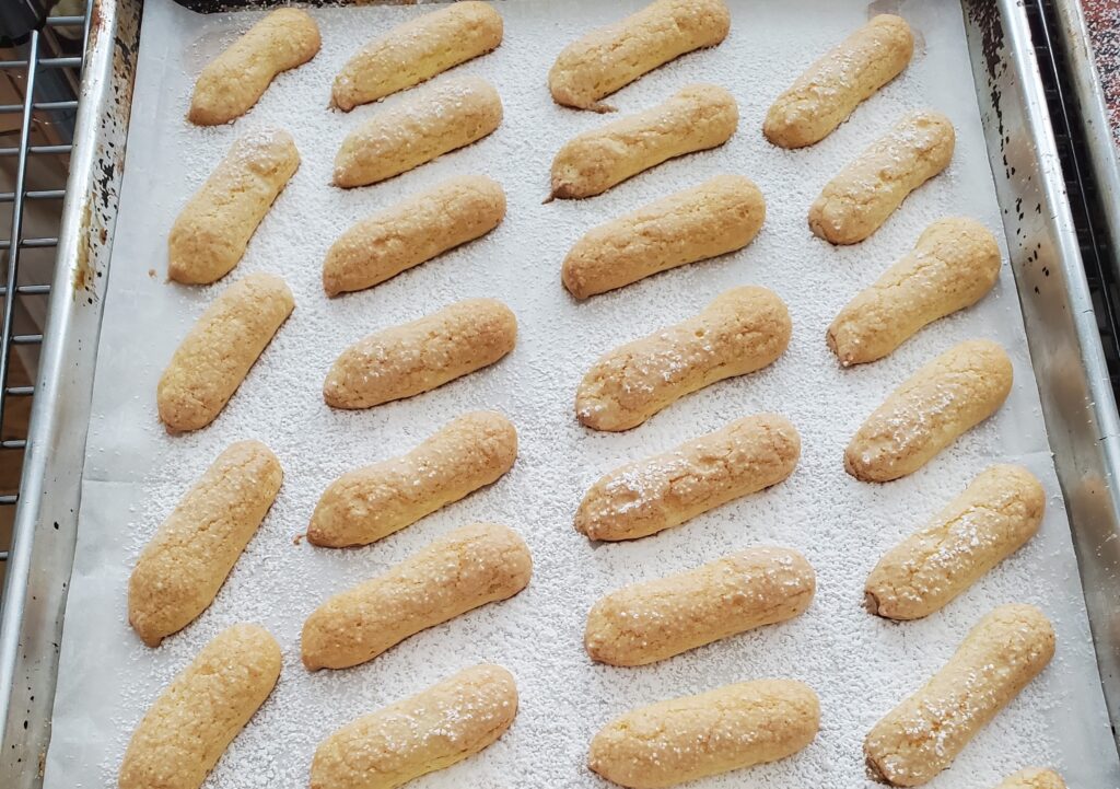 Lady fingers making process