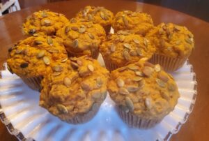 Pumpkin Muffins at a popular Upper West Side restaurant