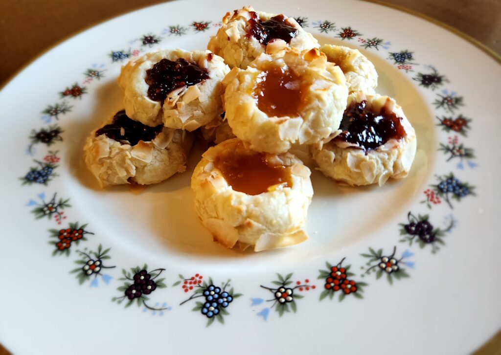 Coconut Thumbprints are a delicious holiday recipe