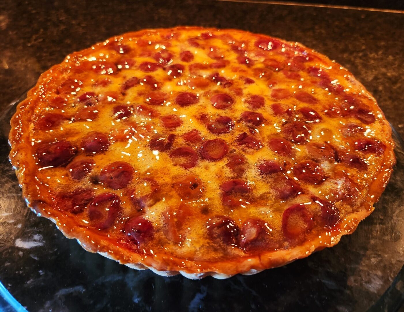 Browned Butter Cherry Tart - The Friday Baking Project